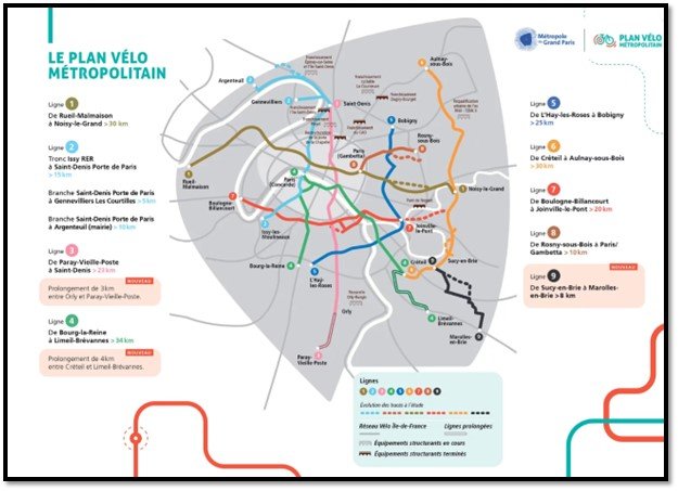 Grand Paris : plan vélo métropolitain
