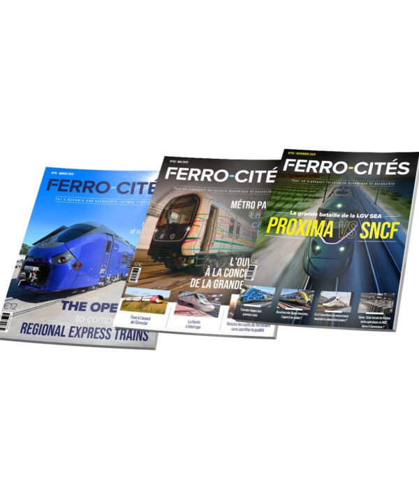 Abonnement annuel au magazine Mobily-Cités et Ferro-Cités – Image 2