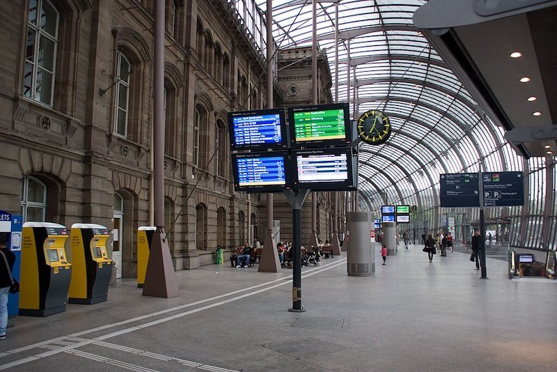 Hall de la gare de Strasbourg