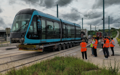 Besançon reçoit sa première rame Citadis