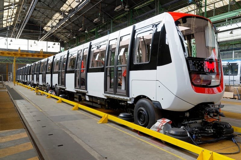 Métro de Lille. Y 12. Alstom. Site de Petite-Forêt.