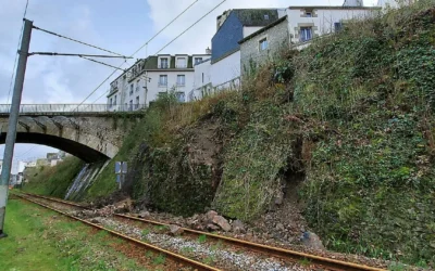 Éboulement près de Quimper : les autocars régionaux appelés à la rescousse