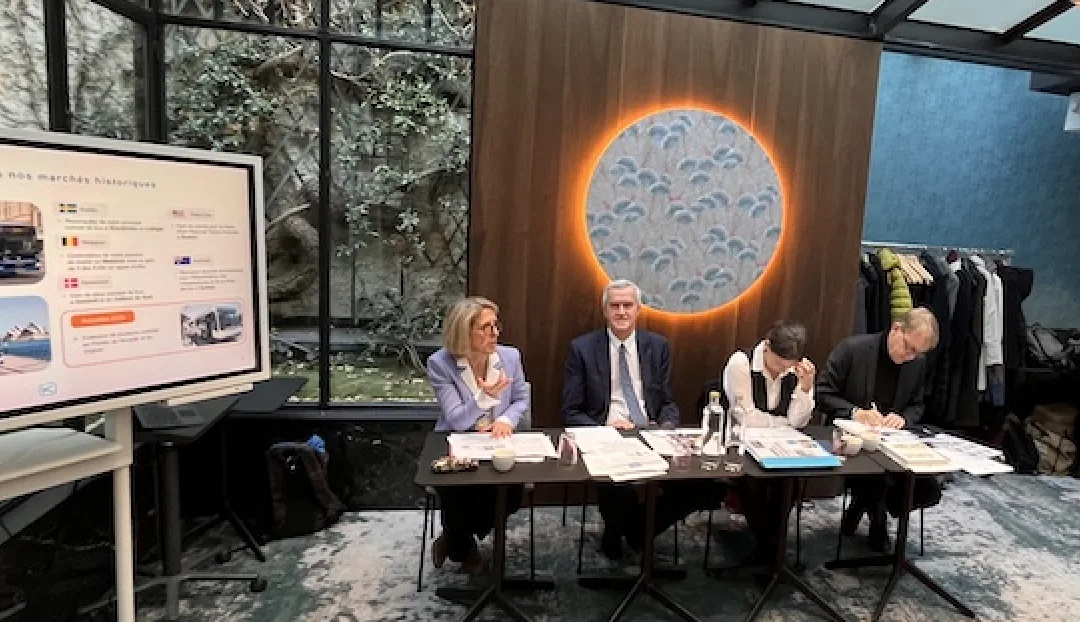 Pour sa première sortie, le nouveau patron de Keolis, Frédéric Van Heems fait impression