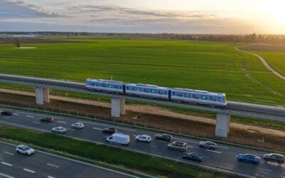 Grand Paris Express : la rame d’essai lancée à 100 km/h !